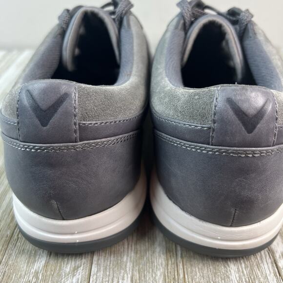Callaway Del Mar Golf Shoes Size 11 Gray Leather Spikeless Low Top - Picture 9 of 14
